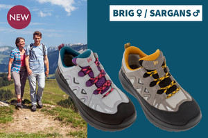 NEU: Die Modelle Brig Grey und Sargans Sand